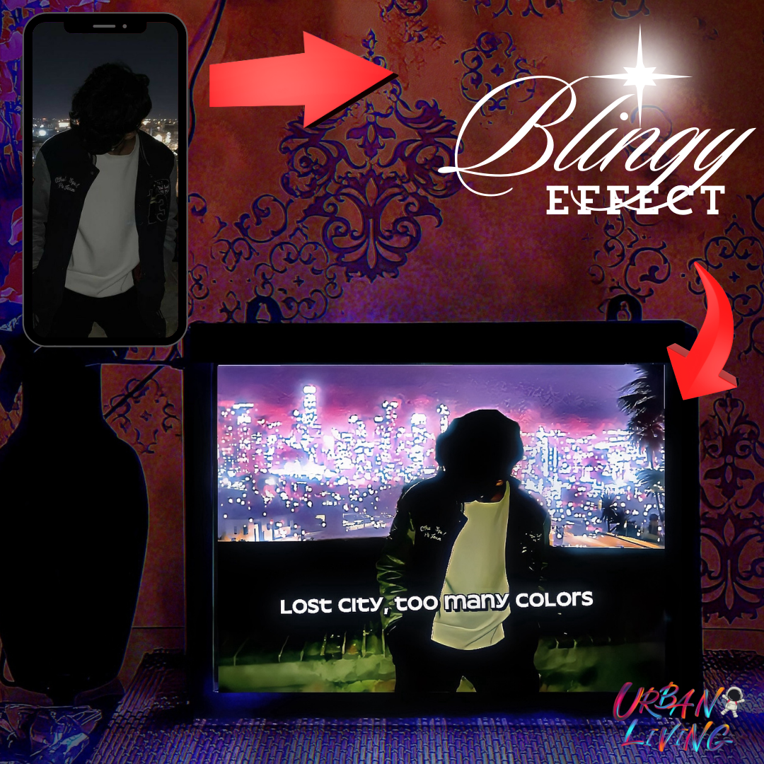 TRY OUT “BLINGY EFFECT”