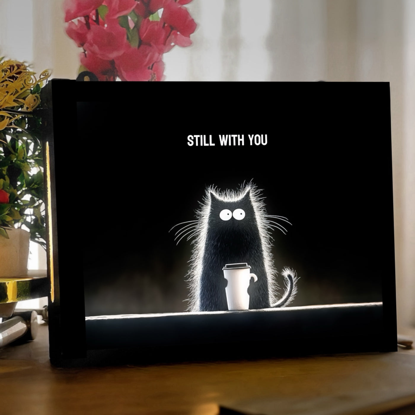 I am with you ( Lamp Art)