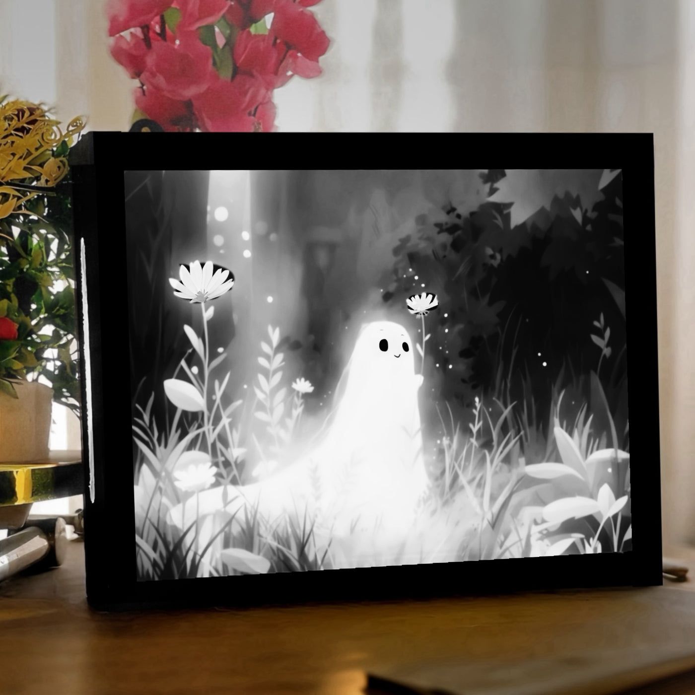 Nice ghost (Lamp Art)