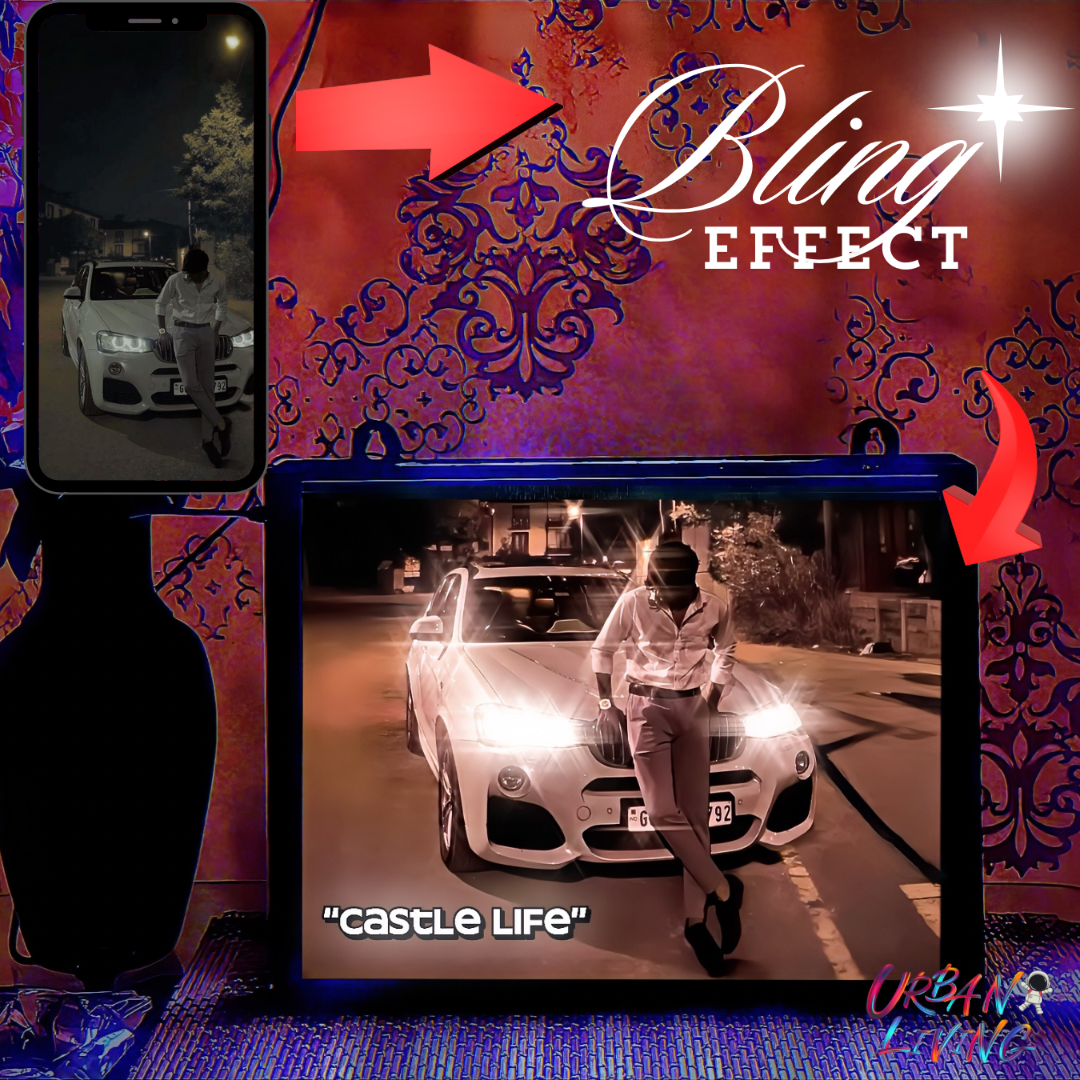 TRY OUT “BLINGY EFFECT”